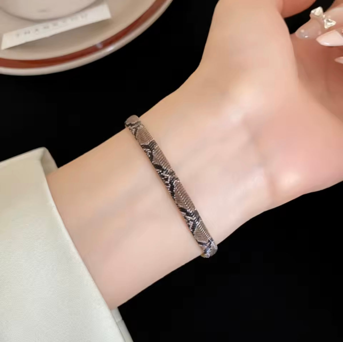 SnakeChain  |  Snake Print Bracelet