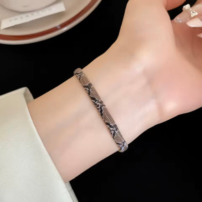 SnakeChain  |  Snake Print Bracelet